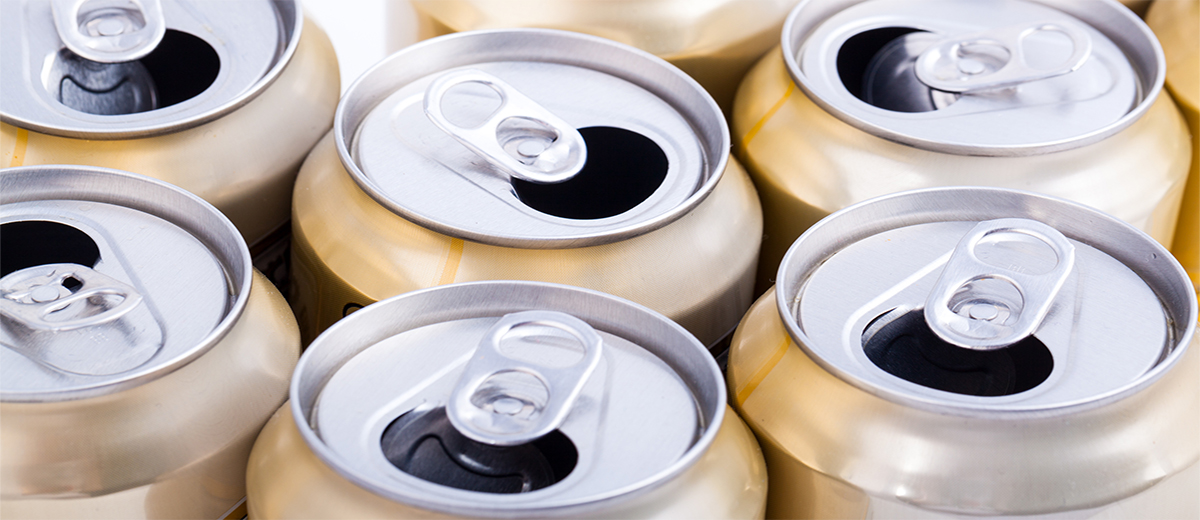 aluminium cans
