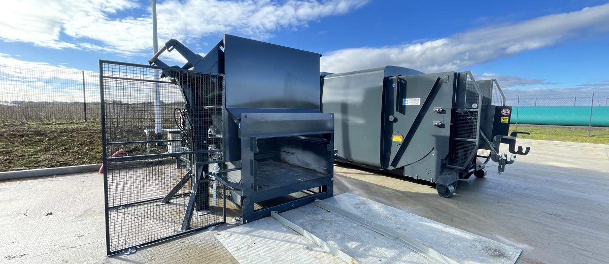 Presse à balle, compacteur a dechet